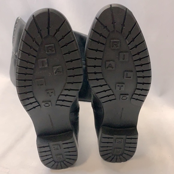 Rialto Ferrell Studded Black Over the Knee Boots - Picture 6 of 6